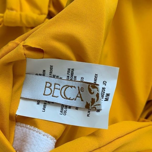 BECCA Split Strap Keyhole One Piece Swimsuit! - Picture 6 of 7